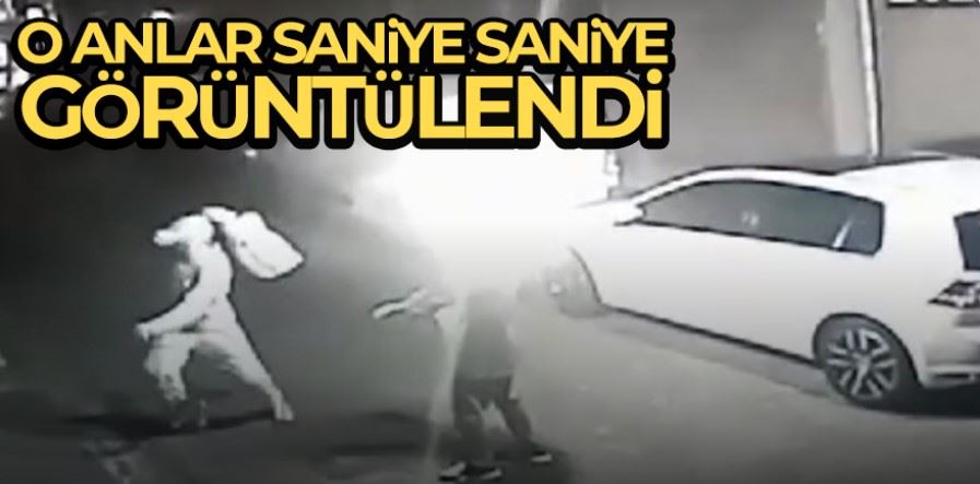 İstanbul’da kuaföre molotoflu saldırı kamerada