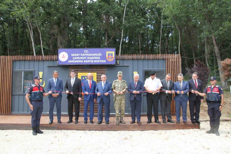 Karadeniz sahilindeki Çamlıkoy’a jandarma asayiş noktası açıldı
