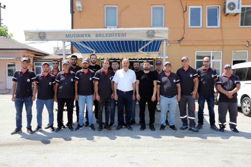 Mudanya Belediyesi’nden daha temiz Mudanya için personel takviyesi
