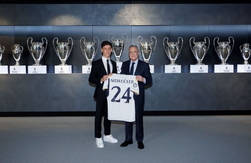 Arda Güler, Real Madrid’de 24 numaralı formayı giyecek
