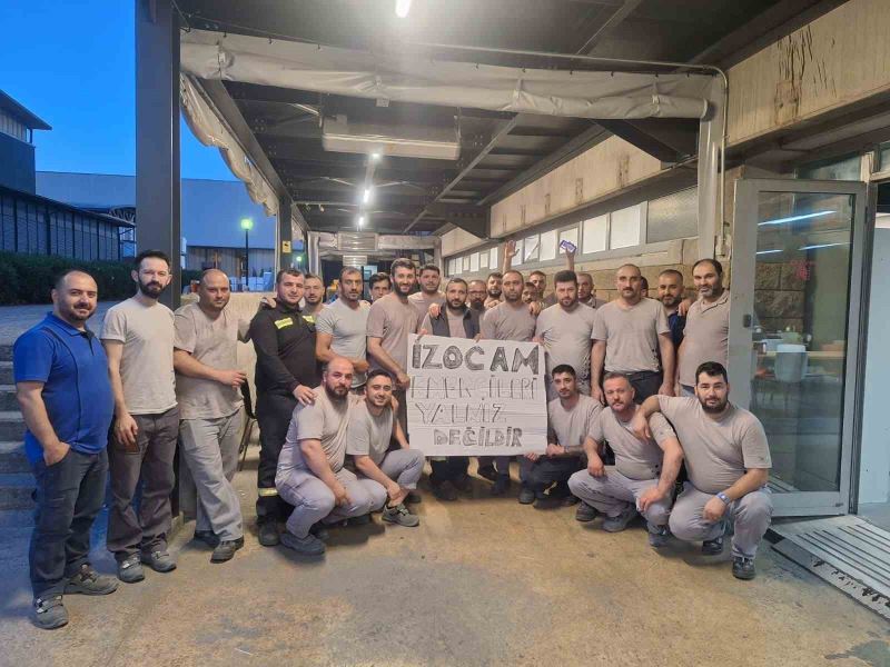 İZOCAM çalışanları greve hazırlanıyor
