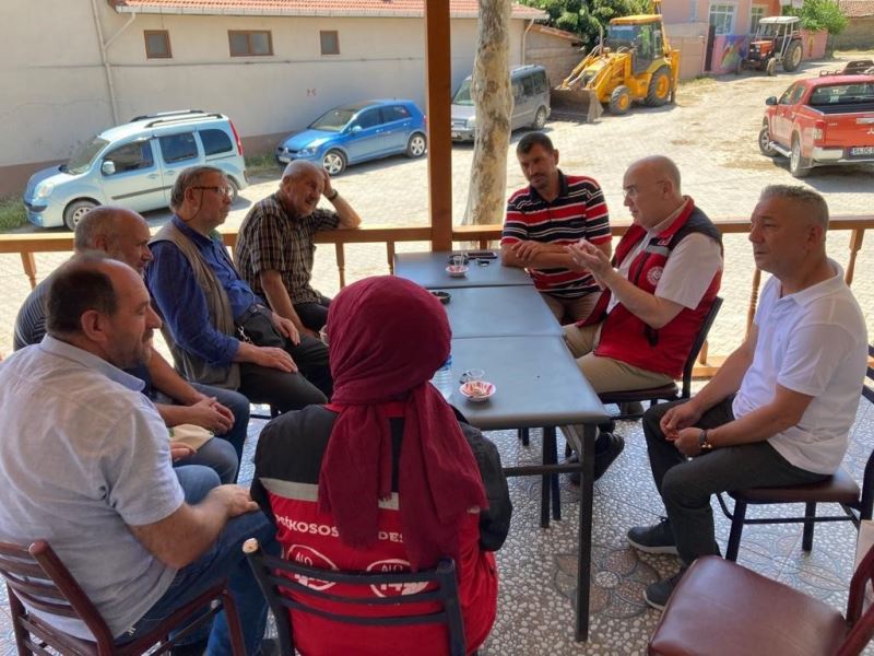 Muhtar ve köylülere destek hizmetleri modelleri anlatıldı
