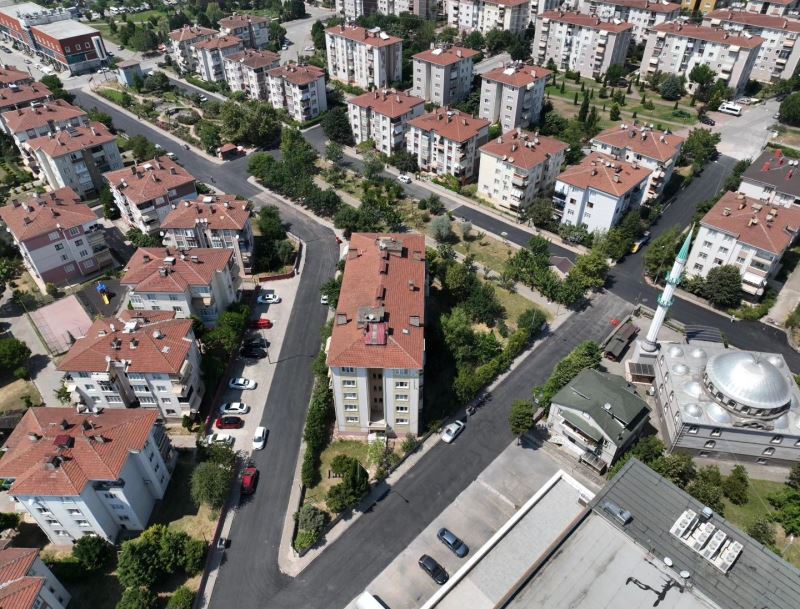 Derince’de üstyapı çalışmaları tamamlandı