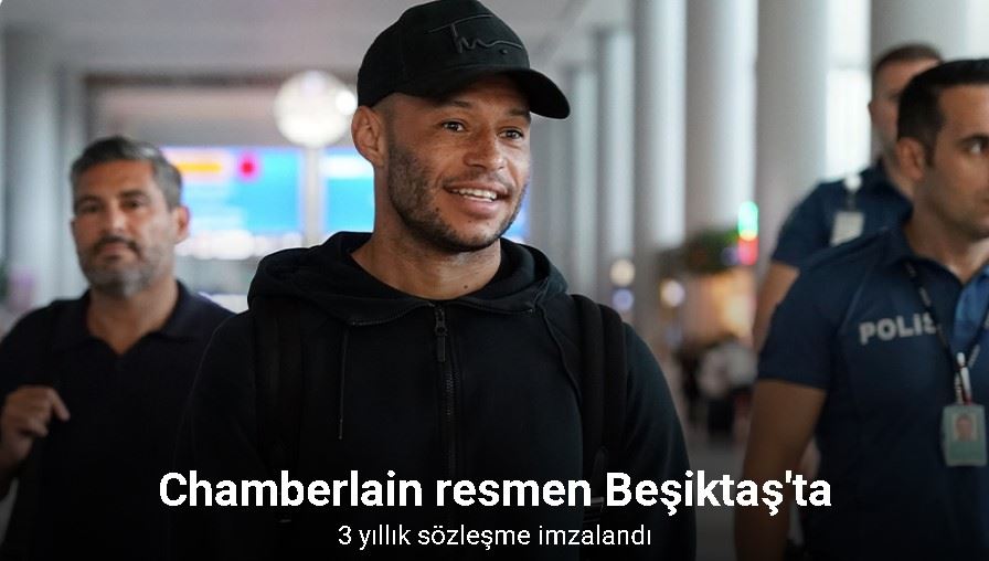 Beşiktaş, Alexander Oxlade-Chamberlain ile 3 yıllık sözleşme imzaladı