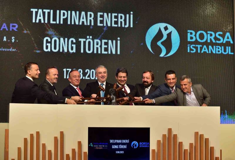 Borsa İstanbul’da gong, Tatlıpınar Enerji için çaldı
