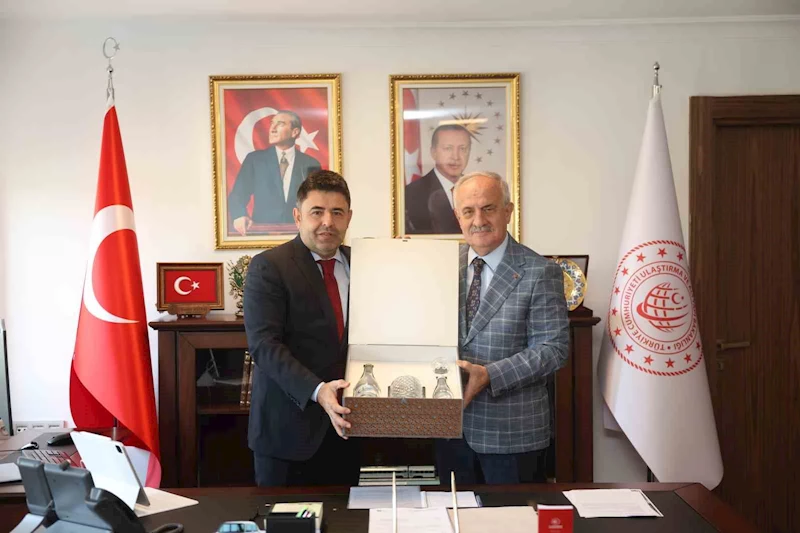 Başkan Aygün projelerini Ankara’ya taşıdı