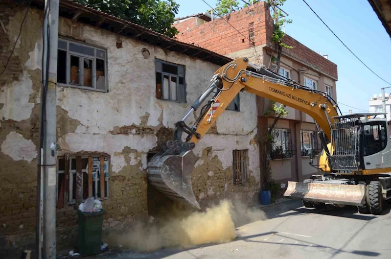 Osmangazi’den huzur veren yıkım
