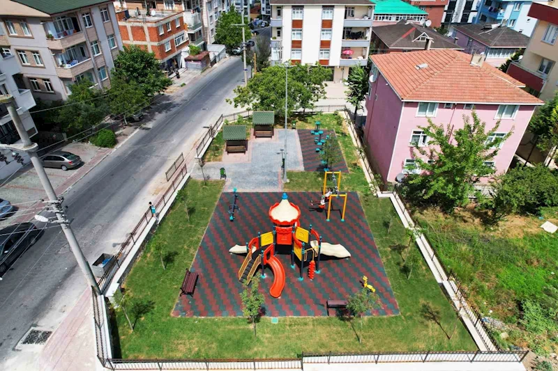 Çayırova’da 14 yeni park yapıldı, 16 parkta yenilendi