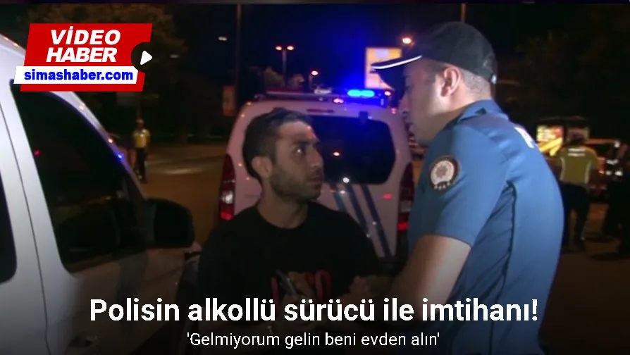 Kadıköy’deki trafik denetiminde alkollü sürücü polis ekiplerine zorluk çıkardı: 