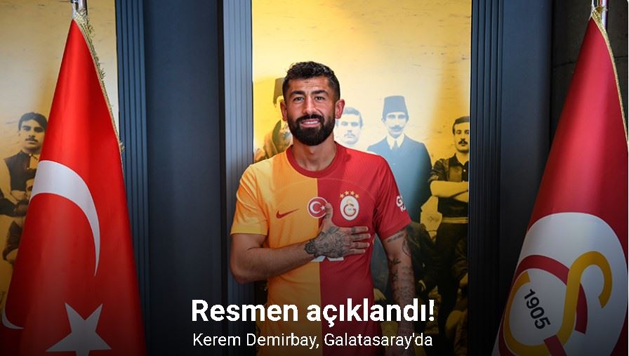 Galatasaray, Kerem Demiray’ı açıkladı