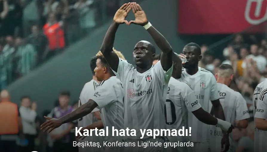 UEFA Avrupa Konferans Ligi: Beşiktaş: 1 - Dinamo Kiev: 0 (Maç sonucu)
