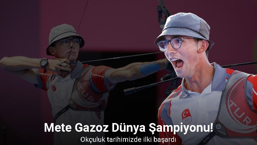 Mete Gazoz, Dünya şampiyonu