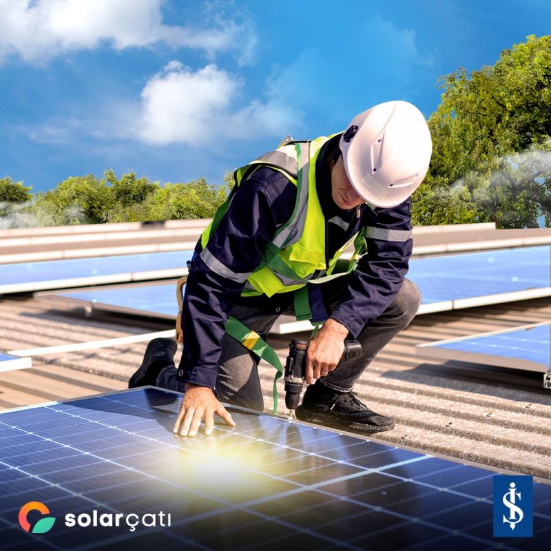 İş Bankası ve Solarçatı’dan güneş enerjisi santrali yatırımlarına destek
