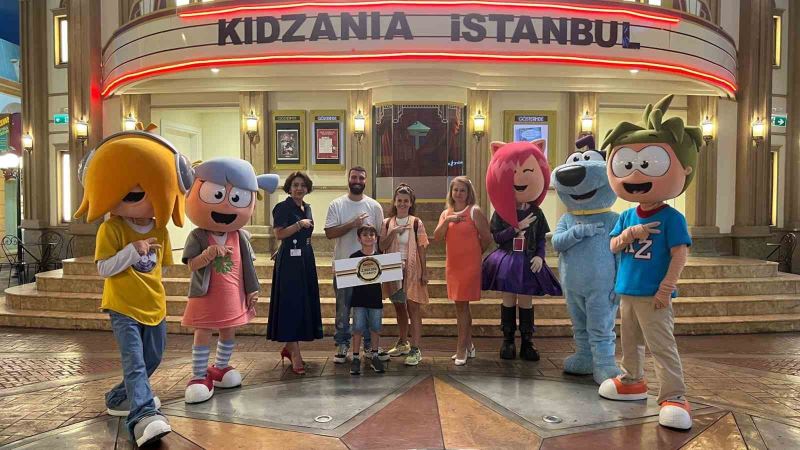 KidZania İstanbul 2 milyonuncu ziyaretçisini ağırladı
