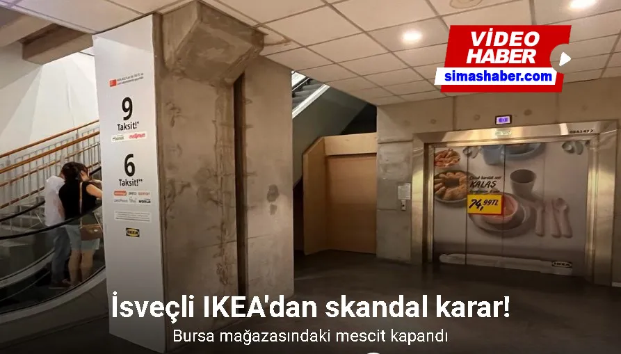 İsveçli IKEA mescidi kapattı