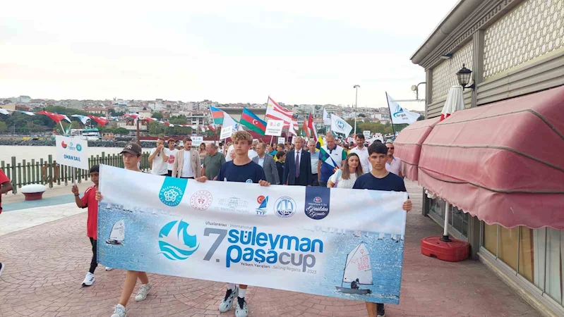 Uluslararası yelken yarışları 5 ülkenin katılımı ile Tekirdağ’da başladı
