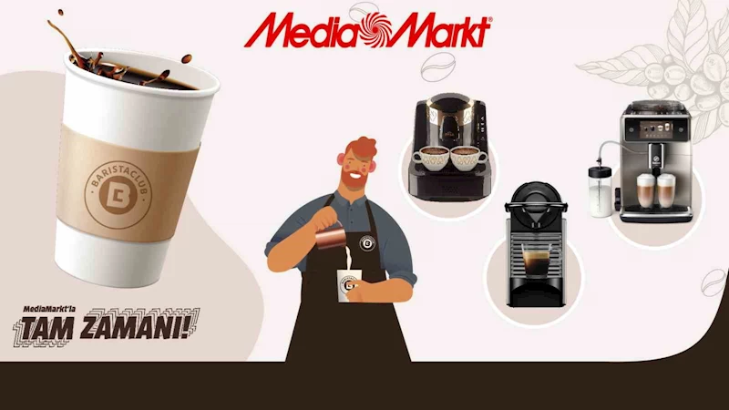 MediaMarkt, kahve tutkunlarını ağırlayacak
