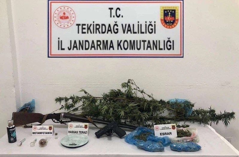 Tekirdağ’ın 4 ilçesinde uyuşturucu operasyonu: 10 gözaltı
