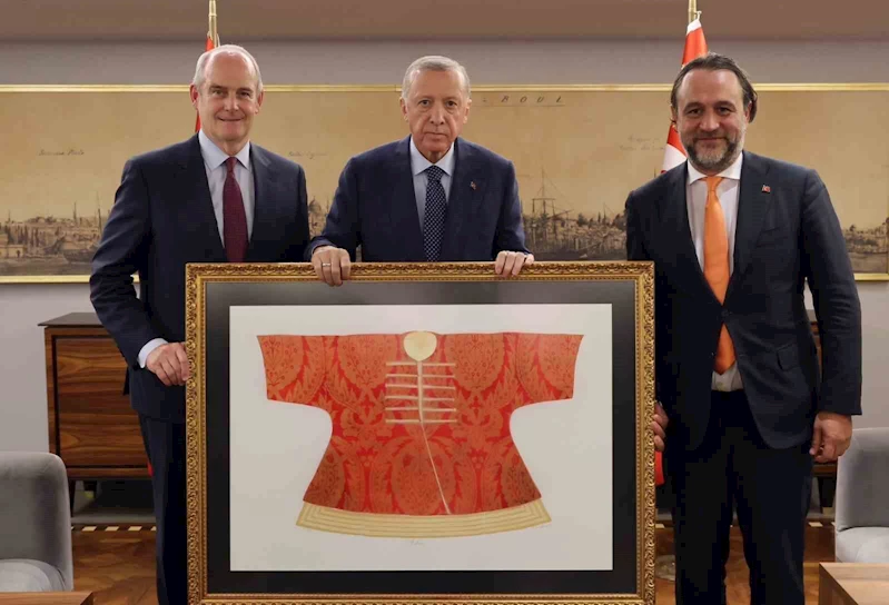 Cumhurbaşkanı Erdoğan, Alibaba Grup Başkanı Evans ile Trendyol Grup Başkanı Çetin’i kabul etti
