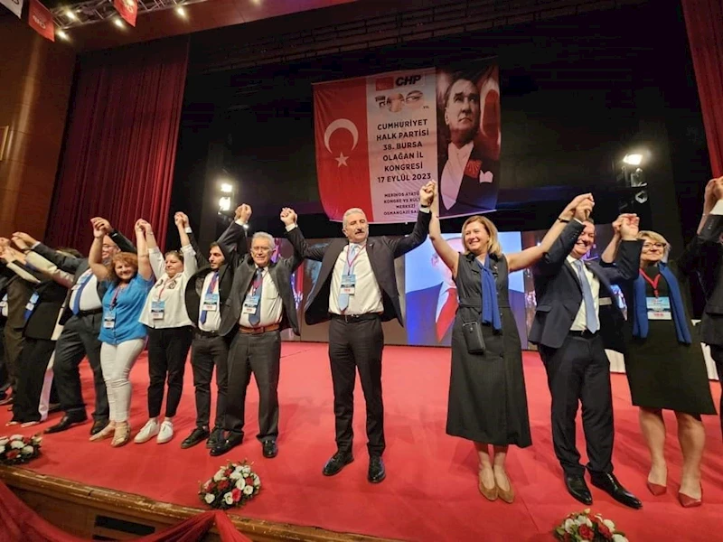 CHP Bursa İl Başkanlığına Nihat Yeşil seçildi

