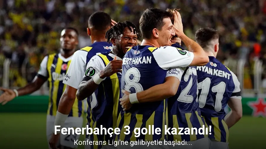 UEFA Avrupa Konferans Ligi: Fenerbahçe: 3 - Nordsjaelland: 1 (Maç sonucu)