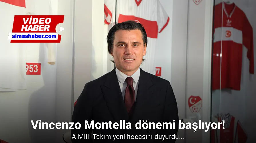 A Milli Futbol Takımı’nda Vincenzo Montella dönemi