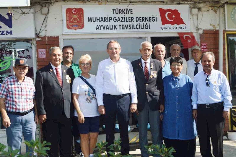 Ayvalık’ta Başkan Ergin’den gazilere büyük sürpriz
