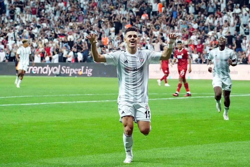 Milot Rashica, Beşiktaş’ta ilk golünü attı
