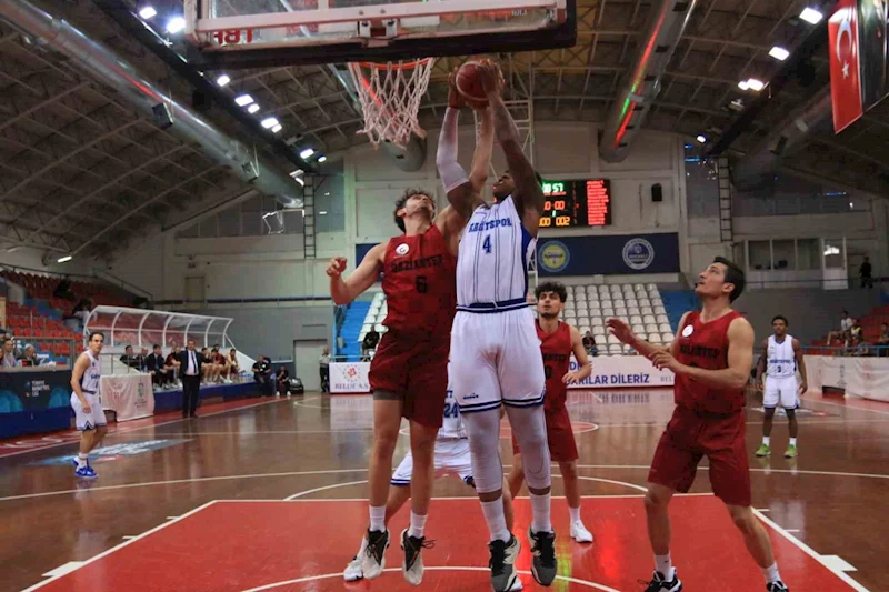 TBL: Kocaeli BŞB Kağıtspor: 80 - Gaziantep Basketbol: 81
