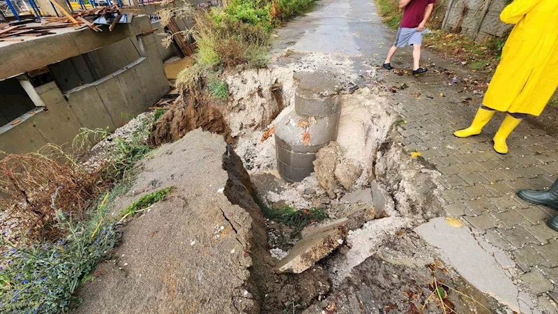Kırklareli’nde şiddetli yağış hayatı felç etti: Evleri su bastı
