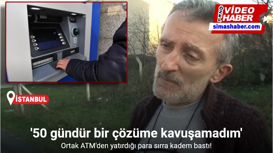 Ortak ATM’den para yatırdığını ancak paranın hesapta gözükmediğini iddia eden vatandaş şikayetçi oldu