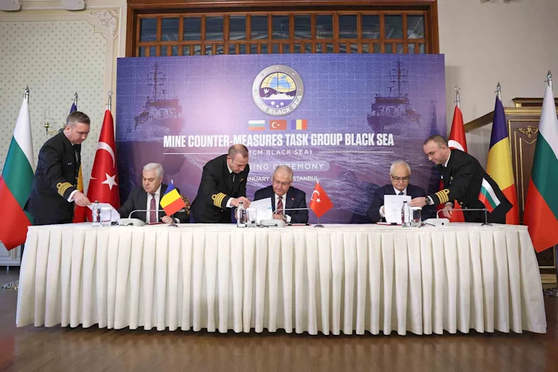 Karadeniz Mayın Karşı Tedbirleri Görev Grubu Mutabakatı imzalandı
