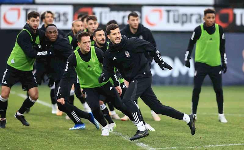 Beşiktaş, Karagümrük maçı hazırlıklarını sürdürdü
