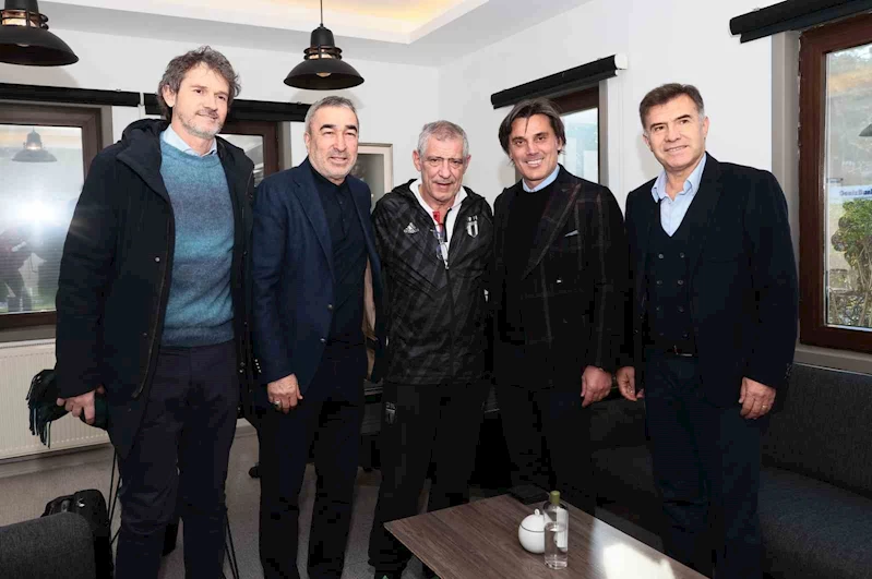 Vincenzo Montella’dan Beşiktaş’a ziyaret
