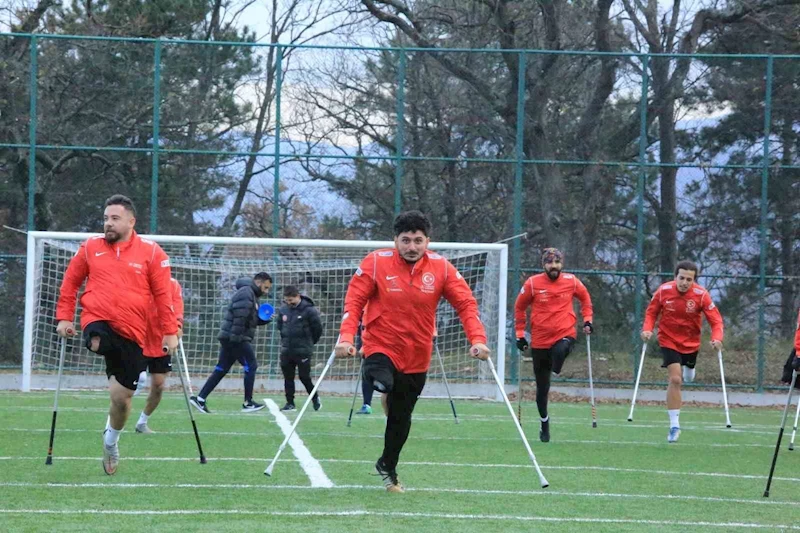 Türkiye Ampute Milli Futbol Takımı Yalova’da kampa girdi
