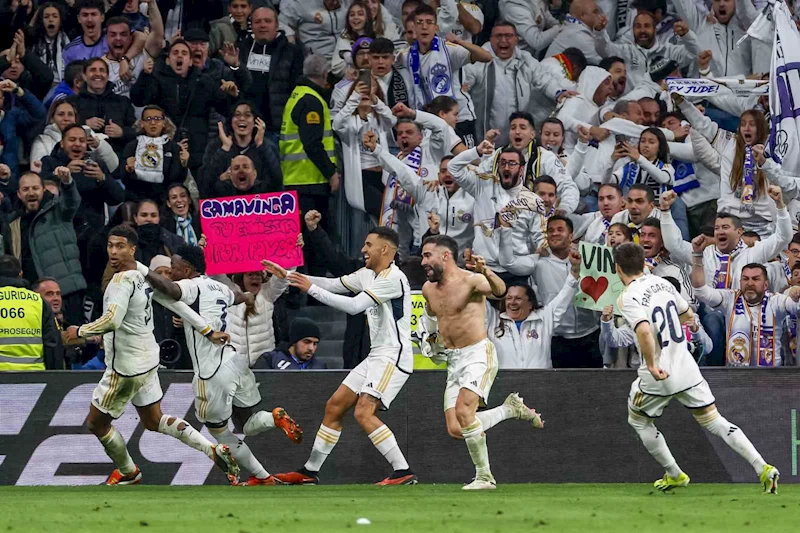 Real Madrid’den muhteşem dönüş
