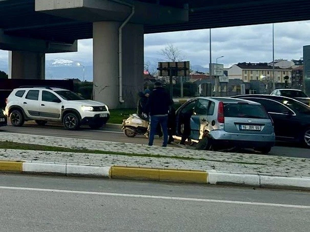 Bandırma’da trafik kazası: 2 yaralı
