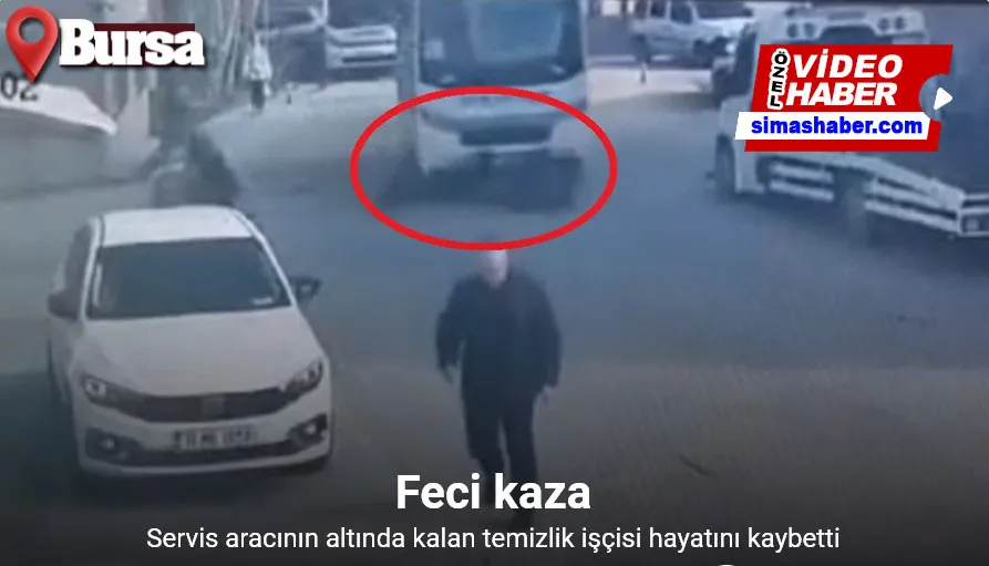  Bursa’da feci kaza kamerada…