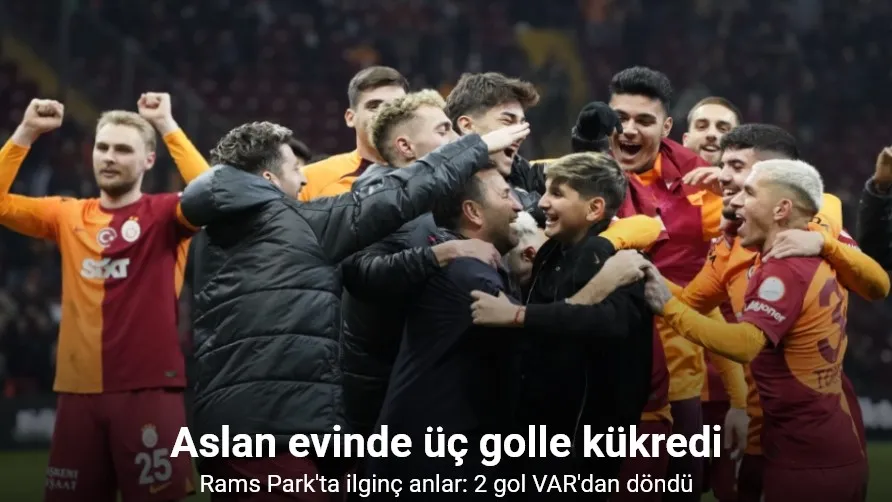 Trendyol Süper Lig: Galatasaray: 3 - İstanbulspor: 1 (Maç sonucu)