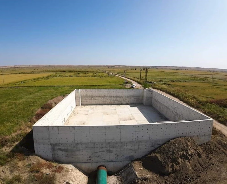 Çeltik ekimi yapan köylere can suyu: Edirne’de 50 bin dekar arazi suya kavuşacak
