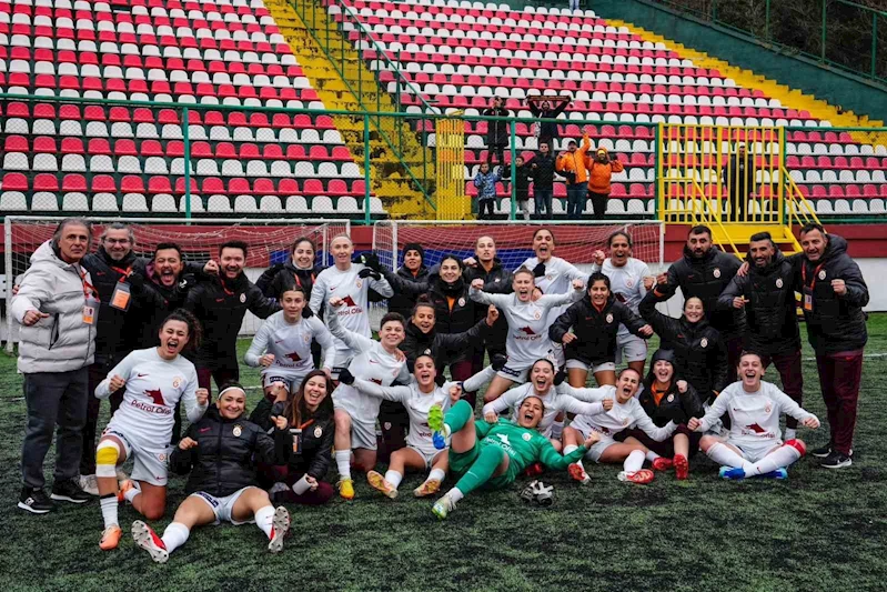 Galatasaray, Turkcell Kadın Futbol Süper Ligi’nde liderliğe yükseldi
