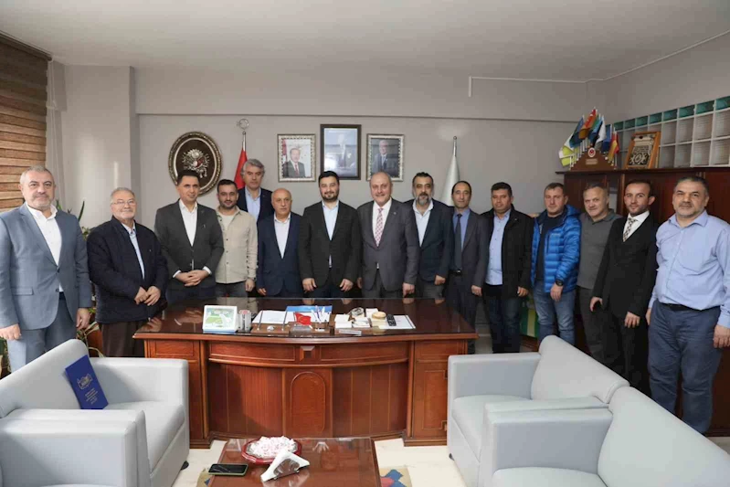 Esnaf odalarından Kağıthane Belediye Başkanı Öztekin’e teşekkür
