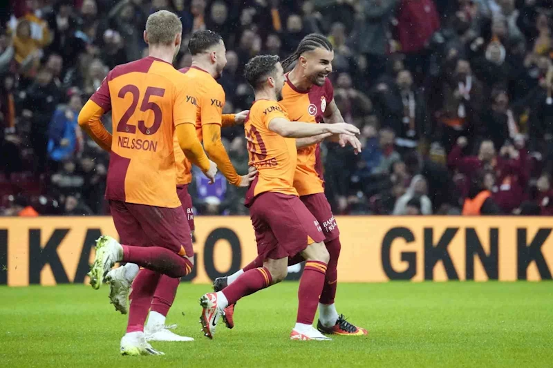 Trendyol Süper Lig: Galatasaray: 3 - Konyaspor: 0 (Maç sonucu)
