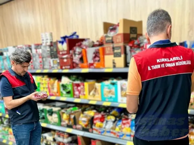 Kırklareli’nde gıda işletmeleri denetlendi