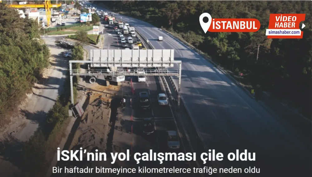 İSKİ’nin yol çalışması, Arnavutköy’ün çilesi oldu