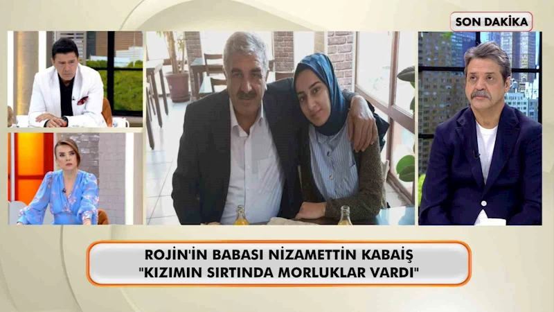 Rojin’in babası canlı yayında konuştu
