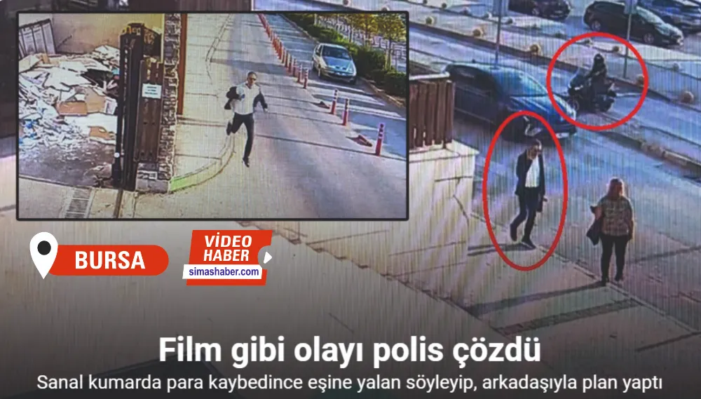 Böyle senaryo polisleri bile şaşırttı...Arkadaşına kapkaç yaptırttı