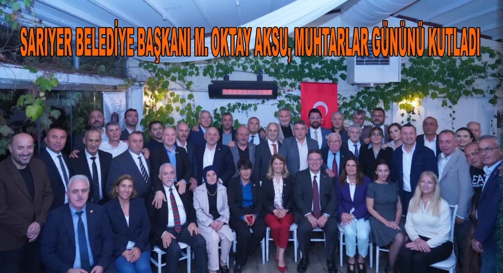 Başkan Aksu, Muhtarlar gününü kutladı