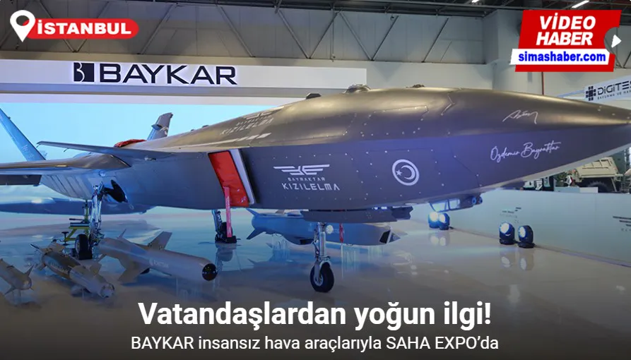 BAYKAR insansız hava araçlarıyla SAHA EXPO’da