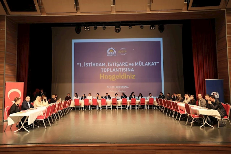 İstihdam için buluştular
